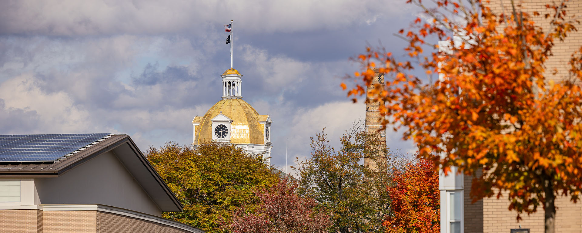 missing peeps Centenary University campus on a fall day