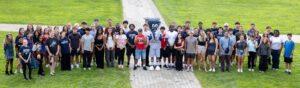 Centenary University Welcomes Nearly 200 New Undergraduate Students to Campus on Fall Semester Move-in Day group